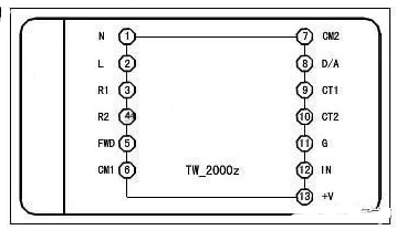 背部接線端子 背部接線端子